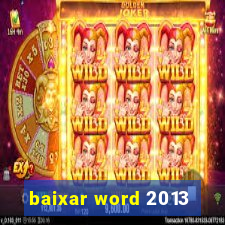 baixar word 2013